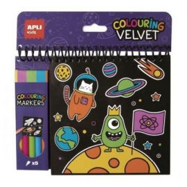 BLOC DE COLORIAGE AVEC FEUTRES