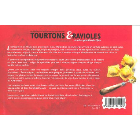 TOURTONS ET RAVIOLES ET AUTRES SPECIALITES DES ALPES