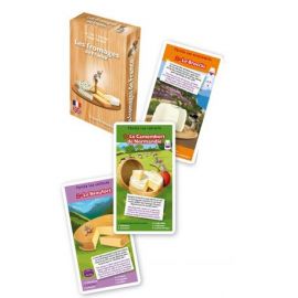 LES FROMAGES DE FRANCE JEU DES 7 FAMILLES