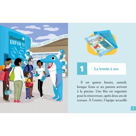 MES PREMIERES ENQUETES - TOME 4 REMOUS A LA PISCINE