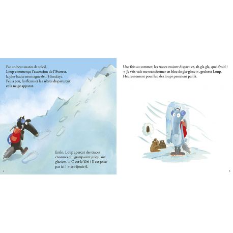 LE LOUP QUI ESCALADAIT LES MONTAGNES