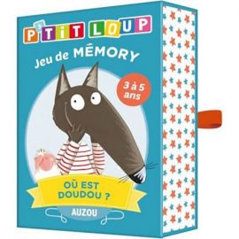 P'TIT LOUP - JEU DE MEMORY OU EST DOUDOU / 3 A 5 ANS