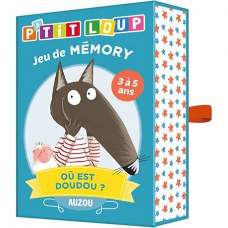 P'TIT LOUP - JEU DE MEMORY OU EST DOUDOU / 3 A 5 ANS
