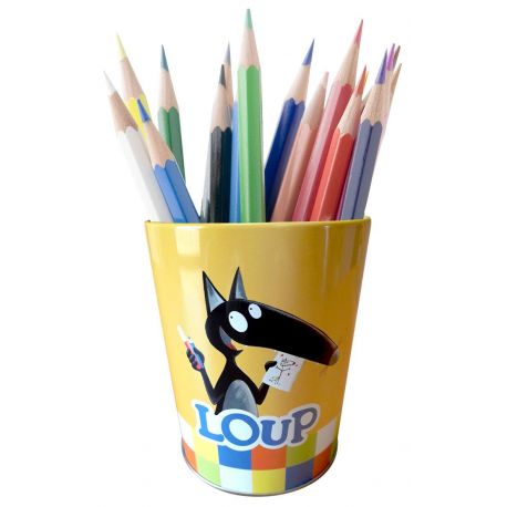 MON POT A CRAYONS DU LOUP