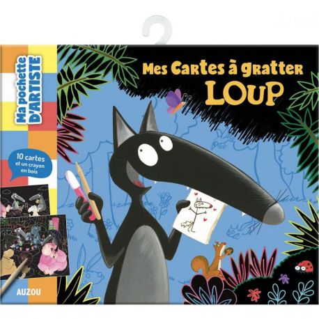 MES CARTES A GRATTER DU LOUP