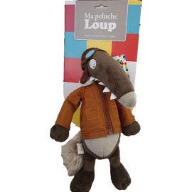 MA PELUCHE LOUP AVIATEUR