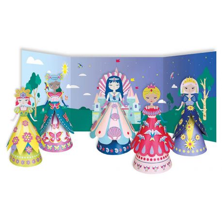 MES PRINCESSES ENCHANTEES EN PAPER ART