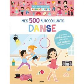 DANSE - MES 500 AUTOCOLLANTS