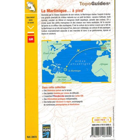 SLNA LA MARTINIQUE À PIED D972