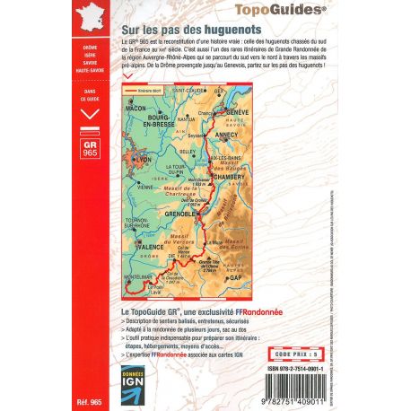 GR965 SENTIER DES HUGUENOTS 965