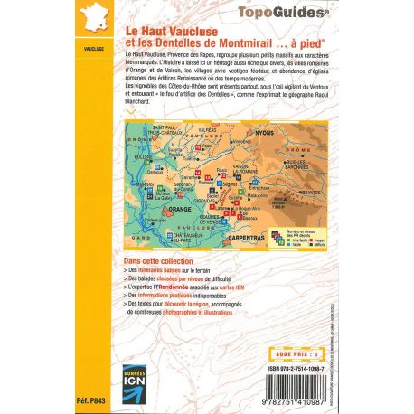 HAUT VAUCLUSE ET DENTELLES DE MONTMIRAIL P843