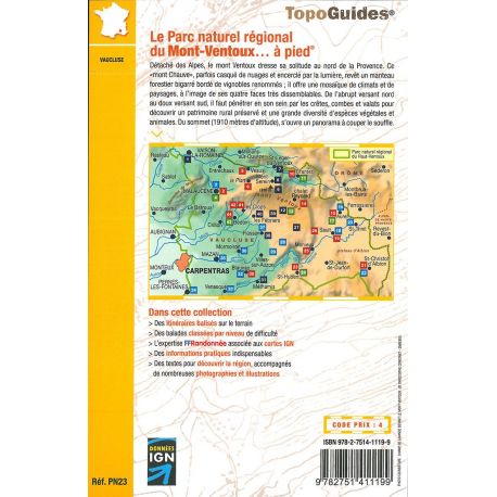 LE PNR DU MONT-VENTOUX A PIED PN23