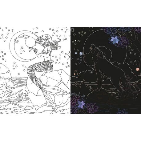 MAGIE DE LA LUNE TABLEAUX MAGIQUES A GRATTER