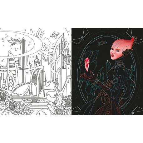 POUSSIERES D'ETOILES TABLEAUX MAGIQUES A GRATTER