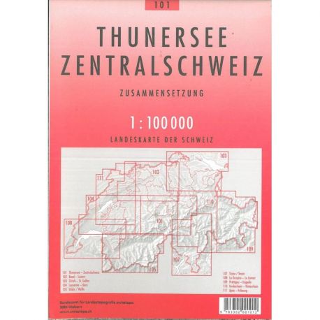 101 - THUNER SEE - SUISSE CENTRALE