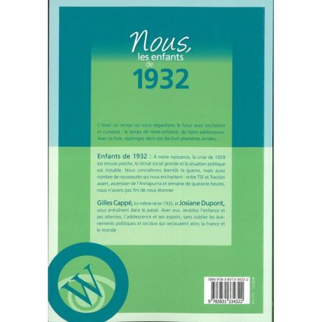 NOUS, LES ENFANTS DE 1932
