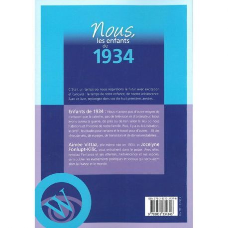NOUS, LES ENFANTS DE 1934