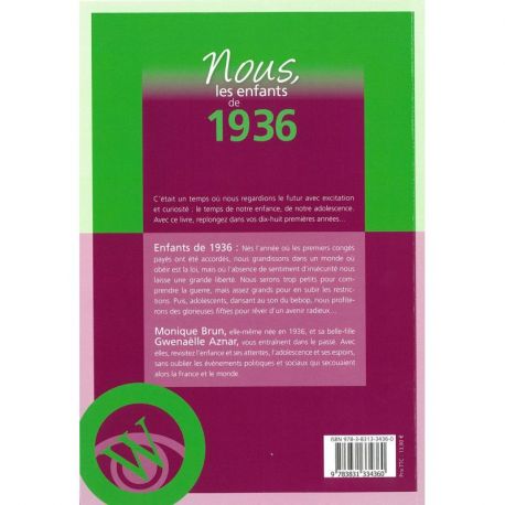 NOUS, LES ENFANTS DE 1936
