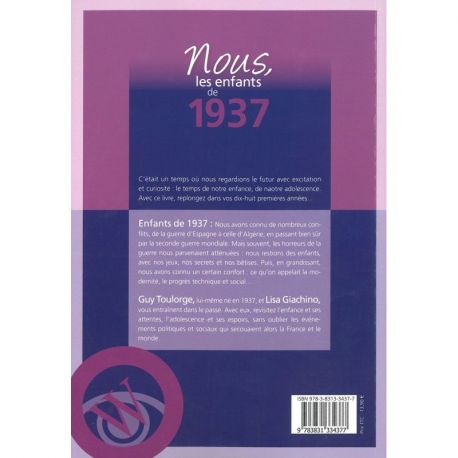 NOUS, LES ENFANTS DE 1937