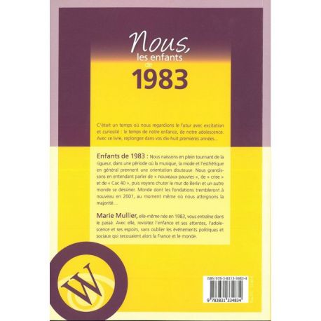 NOUS, LES ENFANTS DE 1983