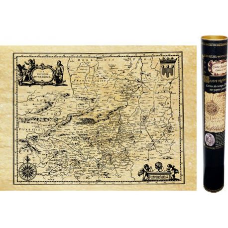 AUVERGNE EN 1640 50 CM X 38 CM