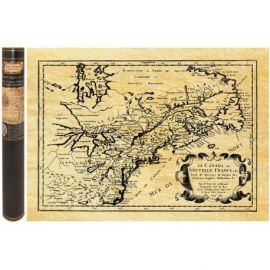 CANADA QUEBEC EN 1657 50 CM X 38 CM