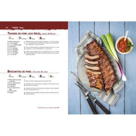 220 RECETTES DE PLANCHA ET BARBECUE