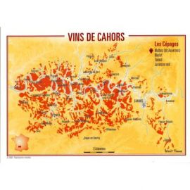 VINS DE CAHORS CARTES POSTALES