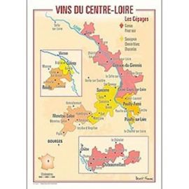 VINS DU CENTRE-LOIRE CARTES POSTALES