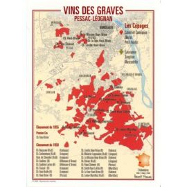 VINS DES GRAVES CARTES POSTALES