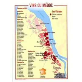 VINS DU MEDOC CARTES POSTALES