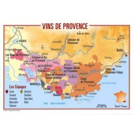 VINS DE PROVENCE CARTES POSTALES