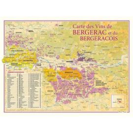 CARTE DES VINS DE BERGERAC ET DU BERGERACOIS