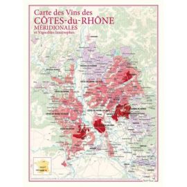 CARTE DES VINS DES COTES DU RHONE MERIDIONALES