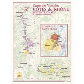 CARTE DES VINS DES COTES DU RHONE SEPTENTRIONALES