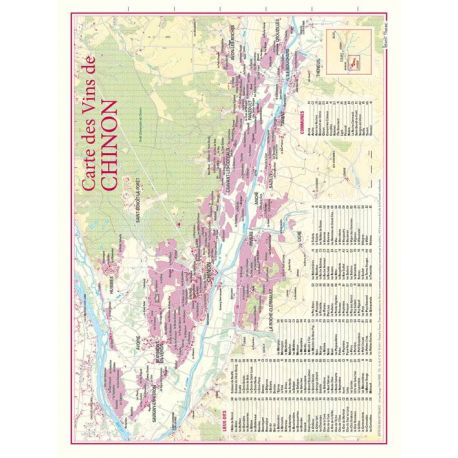 CARTE DES VINS DE CHINON