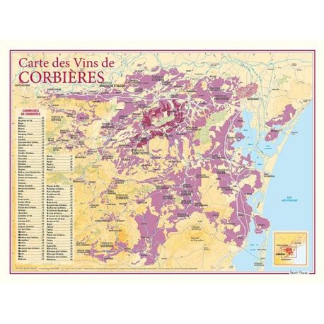 CARTE DES VINS DE CORBIERES