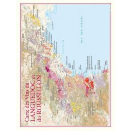 CARTE DES VINS DU LANGUEDOC ET DU ROUSSILLON