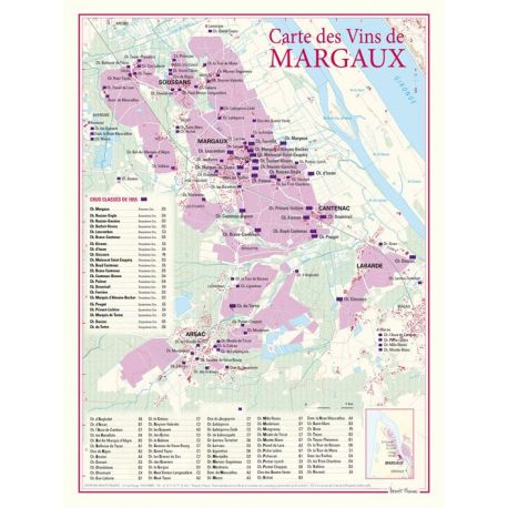 CARTE DES VINS DE MARGAUX