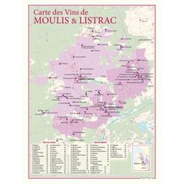 CARTE DES VINS DE MOULIS ET DE LISTRAC