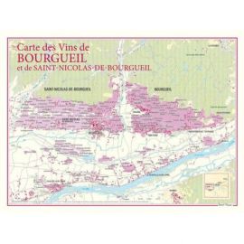 CARTE DES VINS DE BOURGUEIL ET ST NICOLAS DE BOURGUEIL