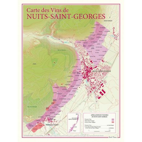 CARTE DES VINS DE NUITS-ST-GEORGES