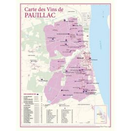 CARTE DES VINS DE PAUILLAC