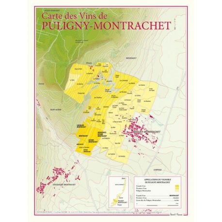 CARTE DES VINS DE PULIGNY MONTRACHET