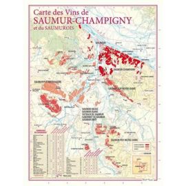 CARTE DES VINS DE SAUMUR CHAMPIGNY ET DU SAUMUROIS