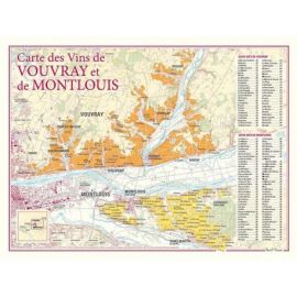 CARTE DES VINS DE VOUVRAY ET DE MONTLOUIS