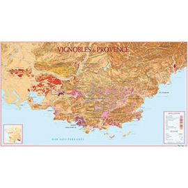VIGNOBLE DE PROVENCE POSTER 77 X 44