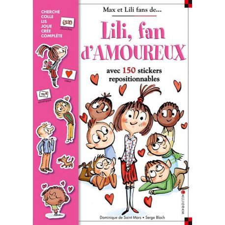 LILI FAN DAMOUREUX LIVRE STICKERS