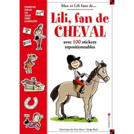 LILI FAN DE CHEVAL LIVRE STICKERS