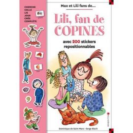 LILI FAN DE COPINES LIVRE STICKERS